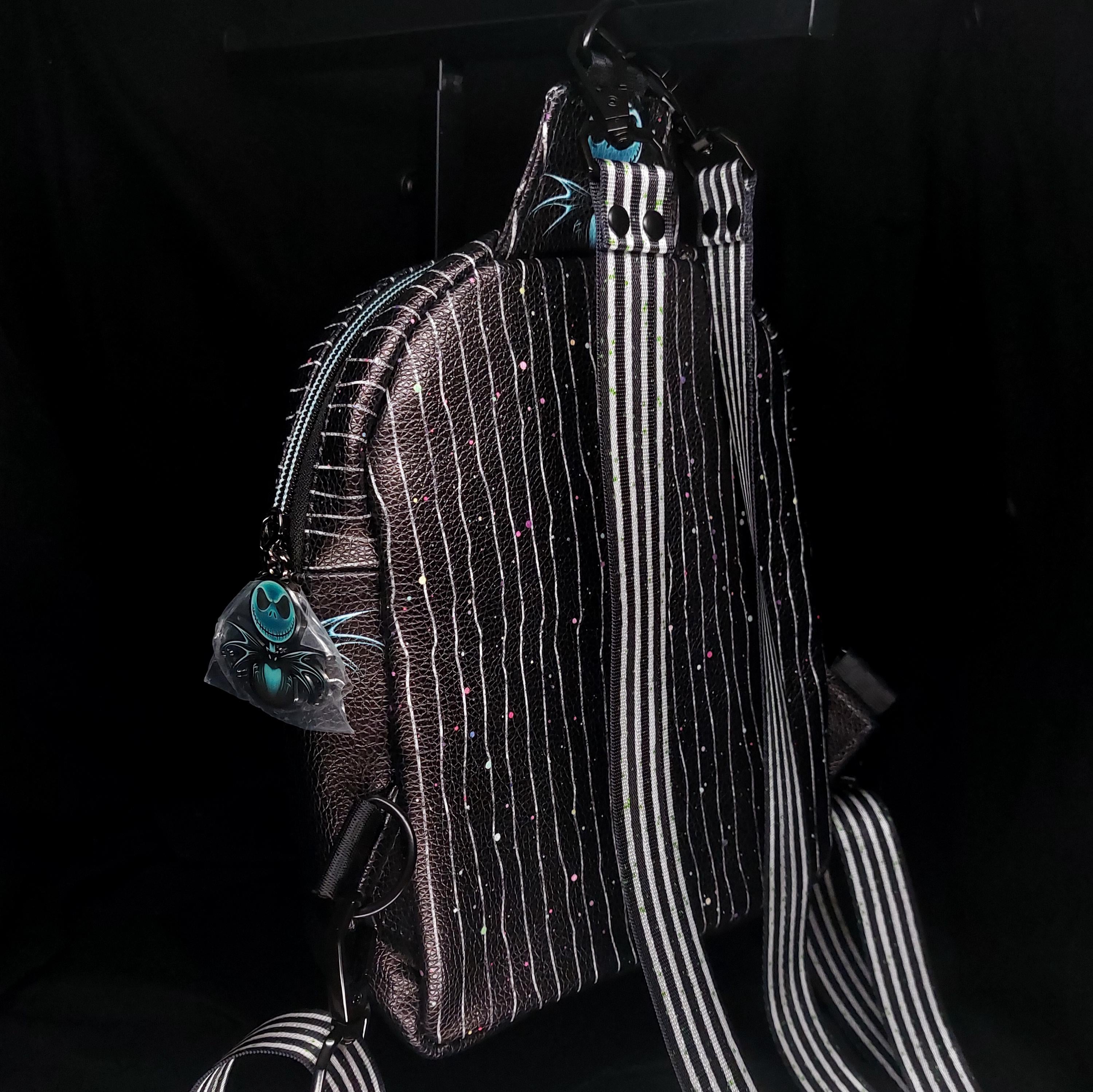 Handmade NBC Mini Backpack & Wallet Set: Glow in the Dark, UK Maker