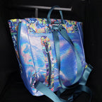 Handmade Stitch x Haunted Mansion Tote Backpack: Iridescent Finish, UK Maker