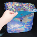 Handmade Stitch x Haunted Mansion Tote Backpack: Iridescent Finish, UK Maker