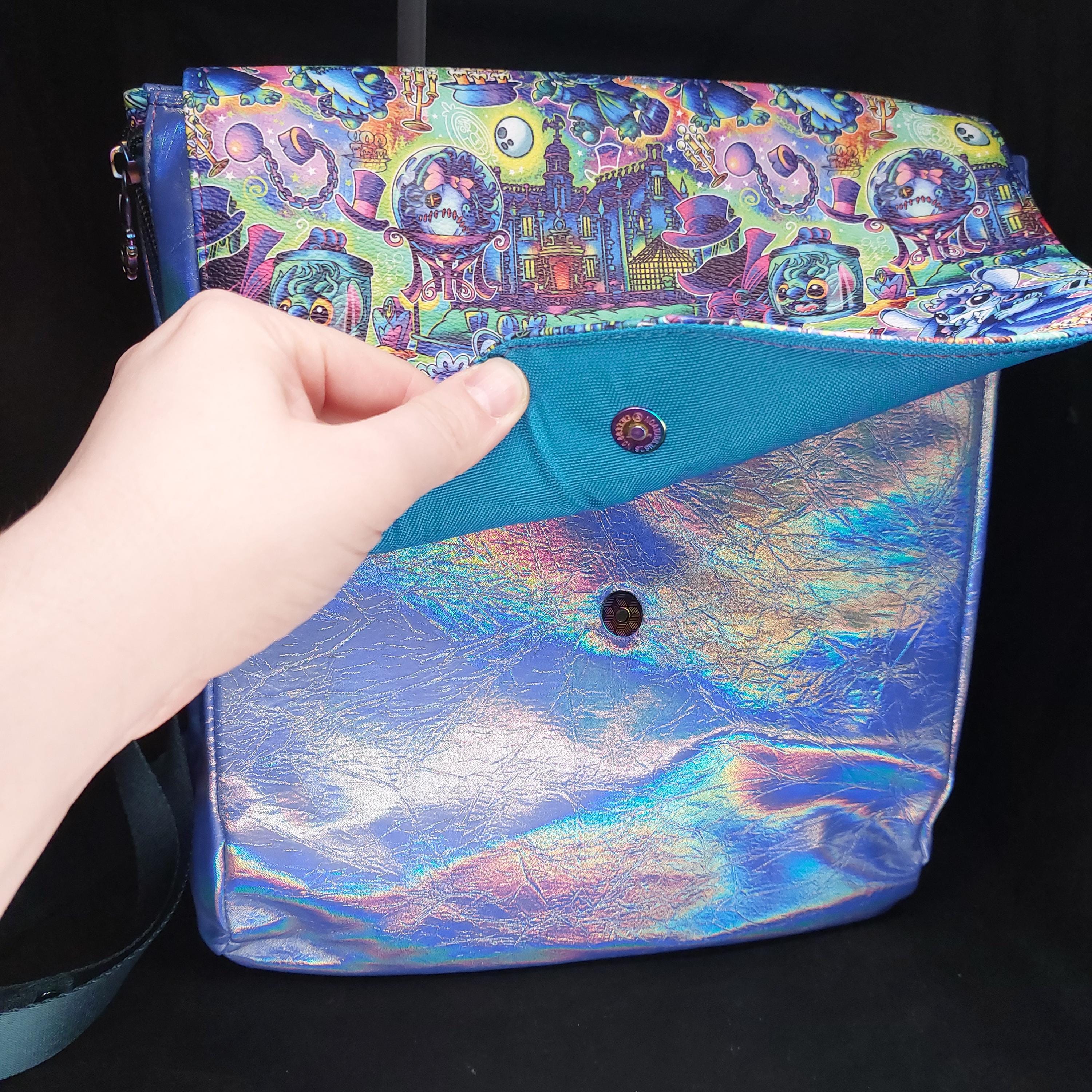 Handmade Stitch x Haunted Mansion Tote Backpack: Iridescent Finish, UK Maker